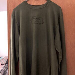 Official Taylor Swift Evermore Ivy Green Long Sleeved T-Shirt Size L
